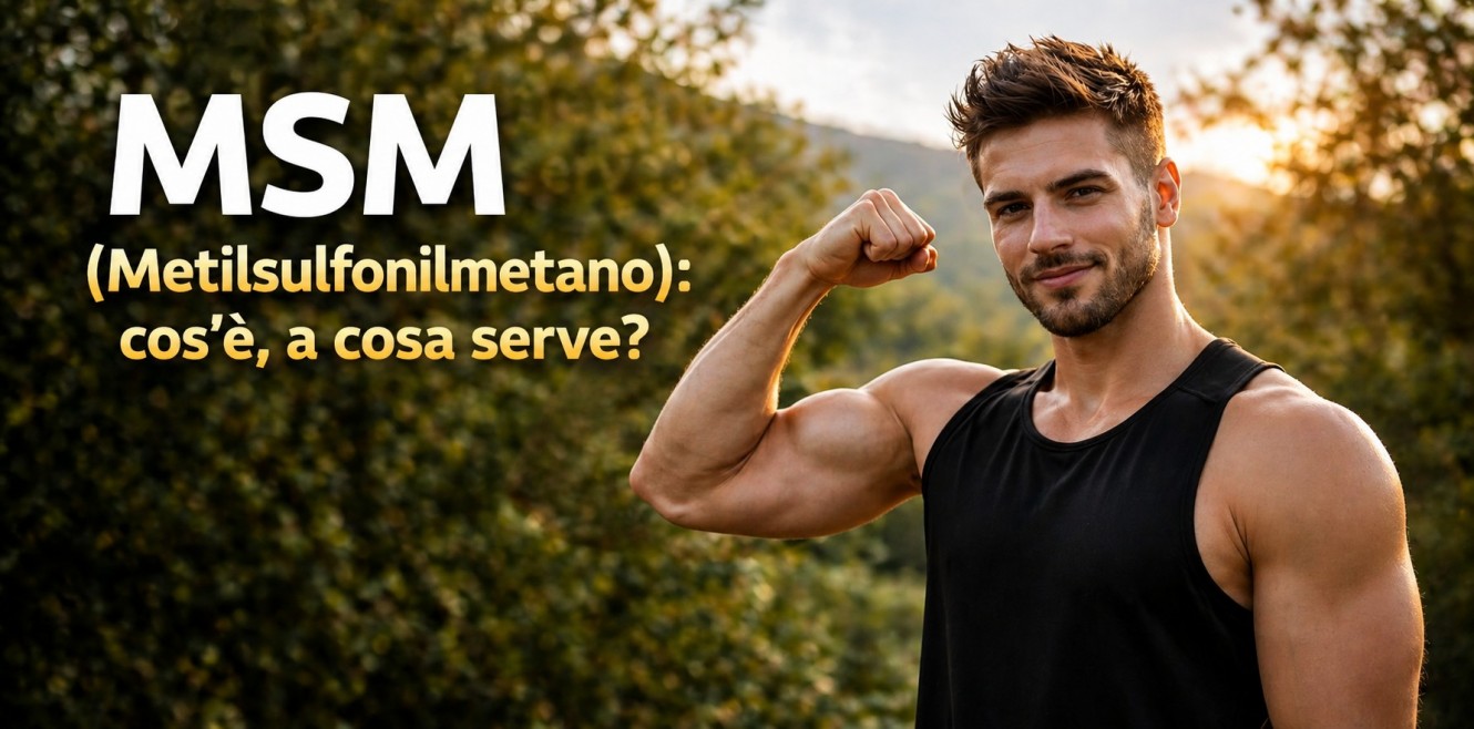 MSM (Metilsulfonilmetano): cos’è, a cosa serve e benefici dello Zolfo Alimentare